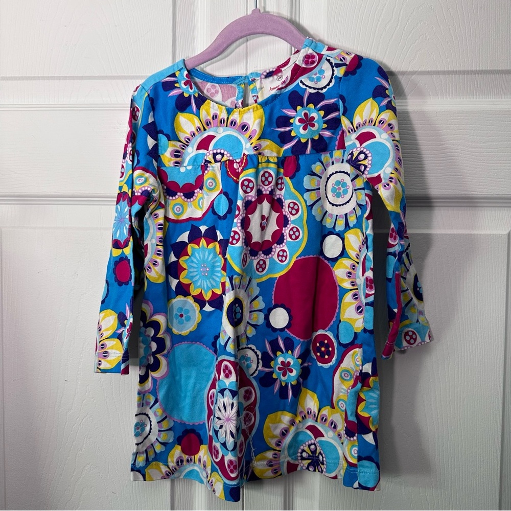 Hannah Andersson said size 4 floral print dress